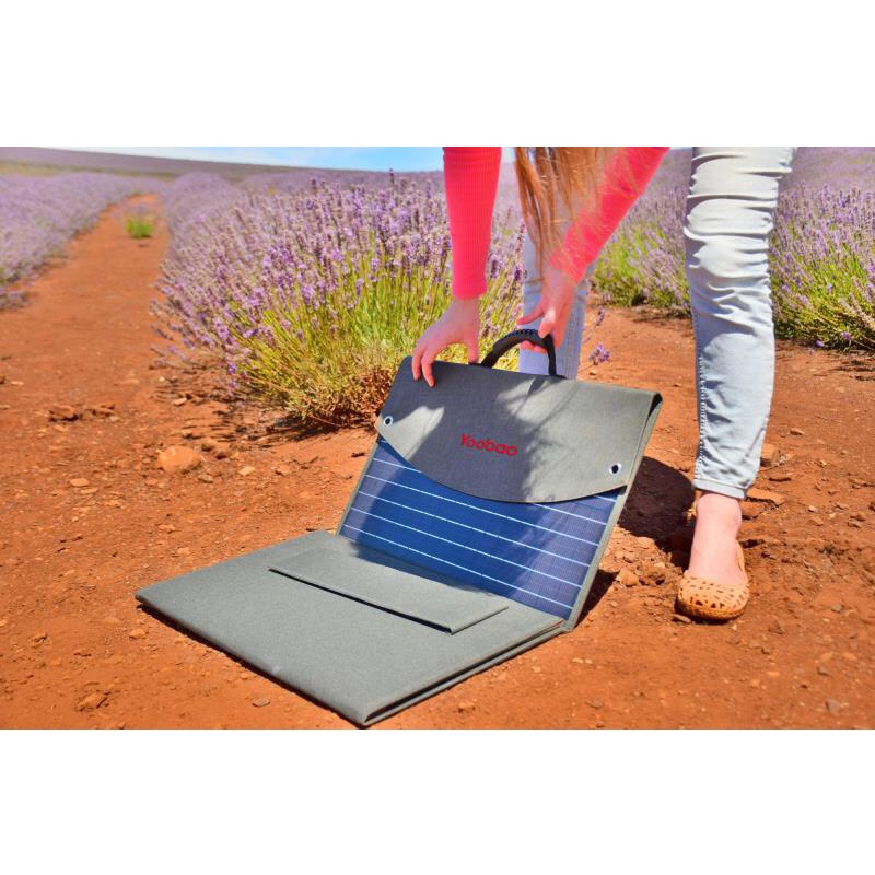 Yoobao 100W  แผงโซล่าเซลล์ PD DC Output 18V5.55A 100W วัตต์เต็ม แผงใหญ่ - รูปที่ 7