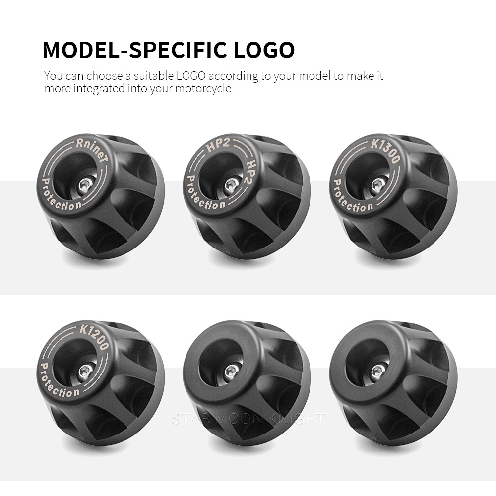 แผ่นกันล้มล้อรถจักรยานยนต์ สําหรับ BMW R nineT RnineT K1300 K1200 R S GT HP2 - รูปที่ 3