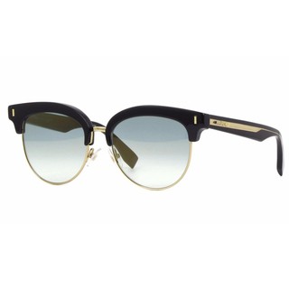 Fendi รุ่น COLOR BLOCK FF 0154/S black/green grey shaded mirror (VJG/EZ)