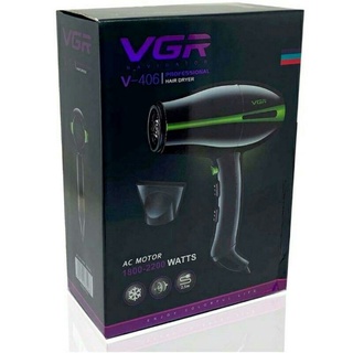 ไดร์เป่าผมรุ่นยี่ห้อ VGR-V406 ไดร์เป่าผม