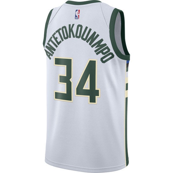 white milwaukee bucks jersey