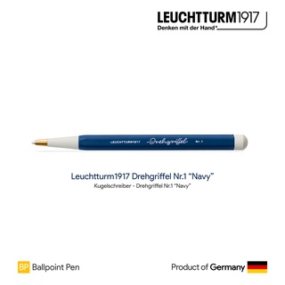 Leuchtturm1917 Drehgriffel Nr.1 "Navy" Ballpoint Pen - ปากกาลูกลื่นแบบบิด สีกรมท่า