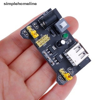 [simplehomeline] Mb102 MB-102 ใหม่ บอร์ดโมดูลเพาเวอร์ซัพพลาย เบรดบอร์ด 3.3V 5V สําหรับเบรดบอร์ด ไร้บัดกรี