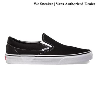VANS Slip-On (Classic) Black รองเท้า VANS แท้ Authorized Dealer WeSneaker