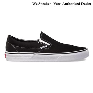 ราคาVANS Slip-On (Classic) Black รองเท้า VANS แท้ Authorized Dealer WeSneaker