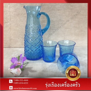 แก้ว คริสตัลชมทะเล SET 4 Pcs. #2