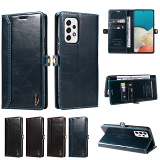 Case for Samsung Galaxy A73 / A53 / A33 / A23 / M23 / F23 เคสโทรศัพท์มือถือหนัง สําหรับ
