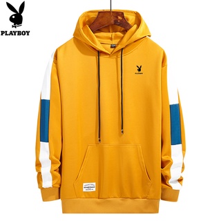 Playboy Hoodie Mens New Casual Long Sleeve Undercoat