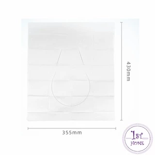 แผ่นรองนั่งชักโครก แบบพกพาสะดวก 1 แพ็ค10ชิ้น สามารถย้อยละลายในน้ำง่าย paper toilet seat