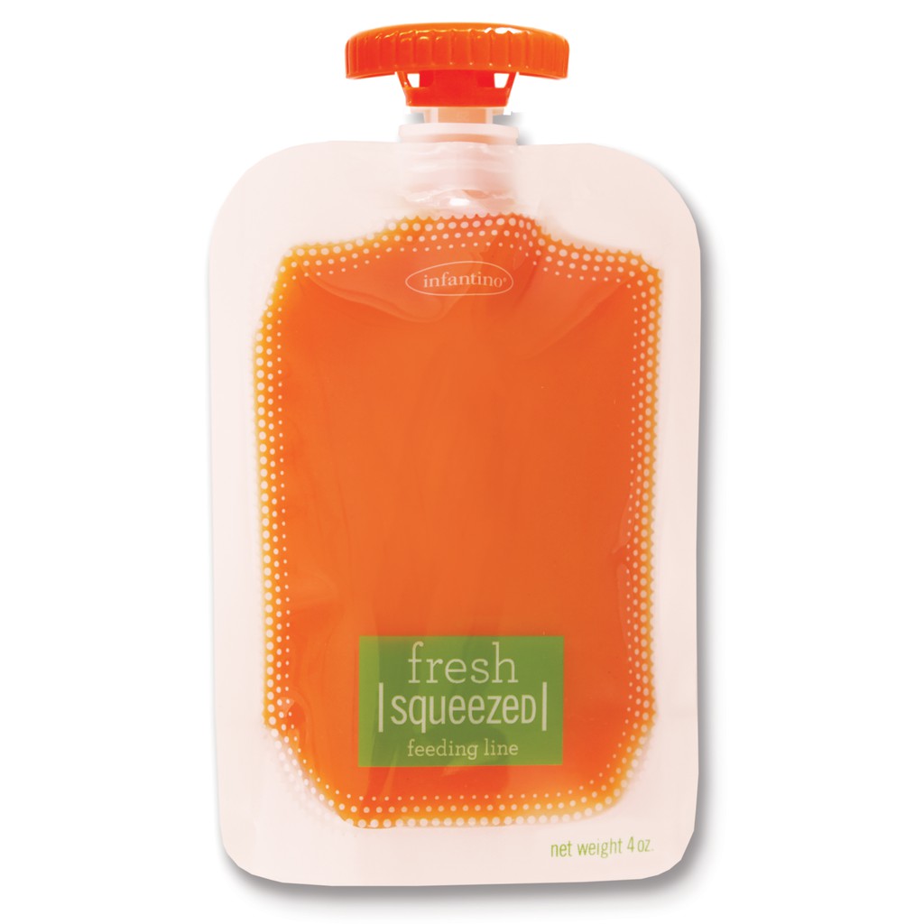 Infantino محطة تعبئة أكياس طعام الأطفال Squeeze Station — صورة 5