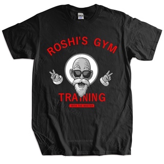 เสื้อยืดผ้าฝ้ายพิมพ์ลายแฟชั่น ใหม่ เสื้อยืด ผ้าฝ้าย พิมพ์ลาย Roshis Training With The Master แฟชั่นสําหรับผู้ชาย ทุกเพศ