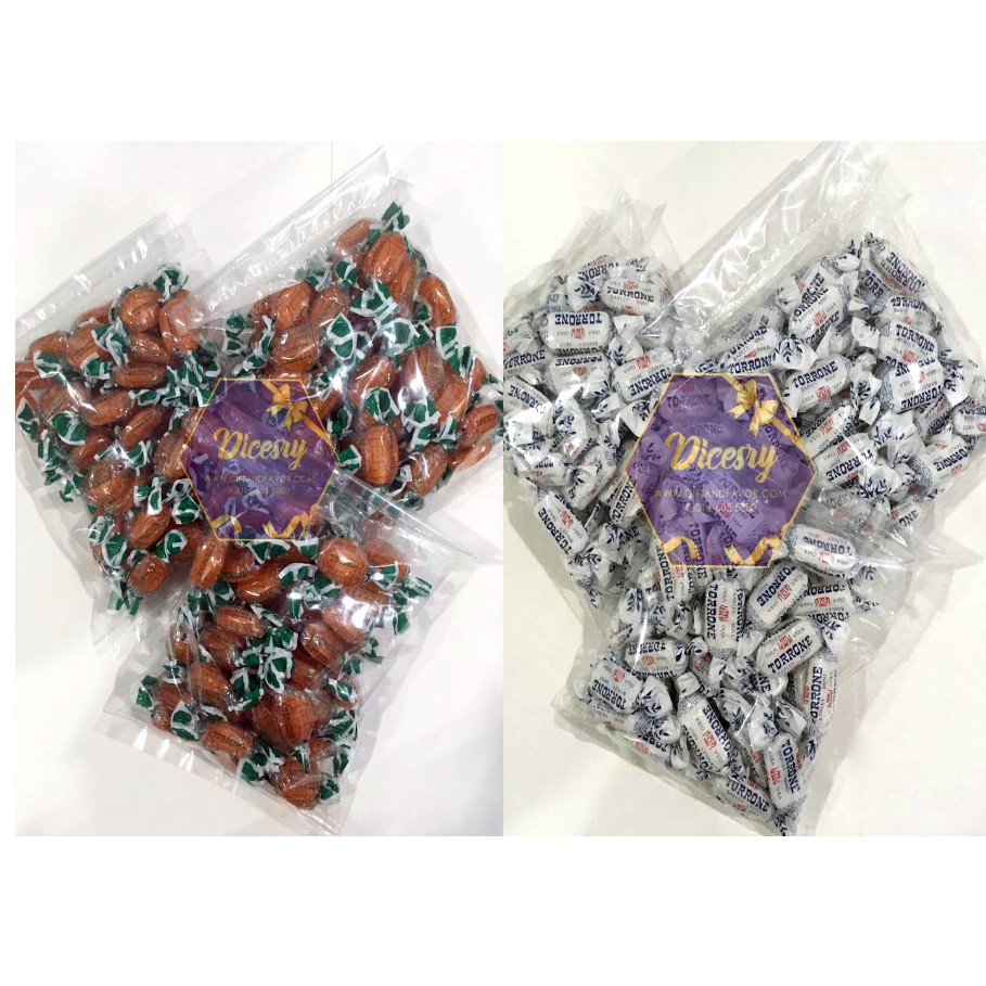 50ชิ้น+- ลูกอมทอร์โรน / ขนมหวาน / Gula-gula Torrone