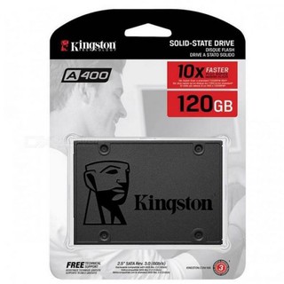 SSD 120 GB KINGSTON A400 (SA400S37/120G) (รับประกัน3ปี)