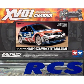 🏁  TAMIYA 58528 ชุดคิท SUBARU IMPREZA WRX STI TEAM ARAI (XV-01 chassis) ต้องไปสร้างและทำสีเอง