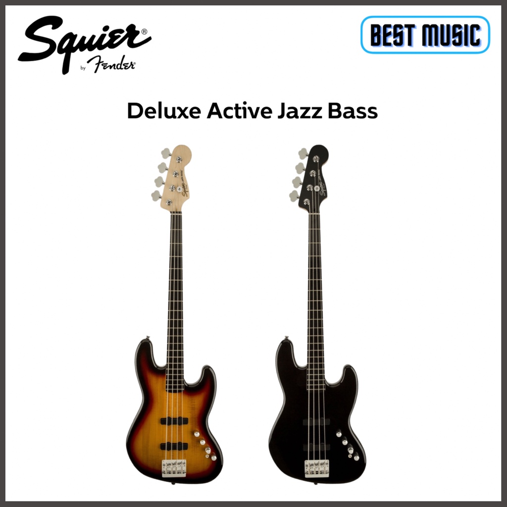 Squier Deluxe Active Jazz Bass เบสไฟฟ้า 4 สาย Shopee Thailand