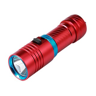 10000 lm scuba ไฟฉายดําน้ํา 100 เมตร l2 led onerttuo