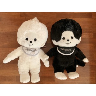 [มือสอง] Sekiguchi Monchchichi Amusement Plush Black/ White/ Plush Mee Girl (Pink)