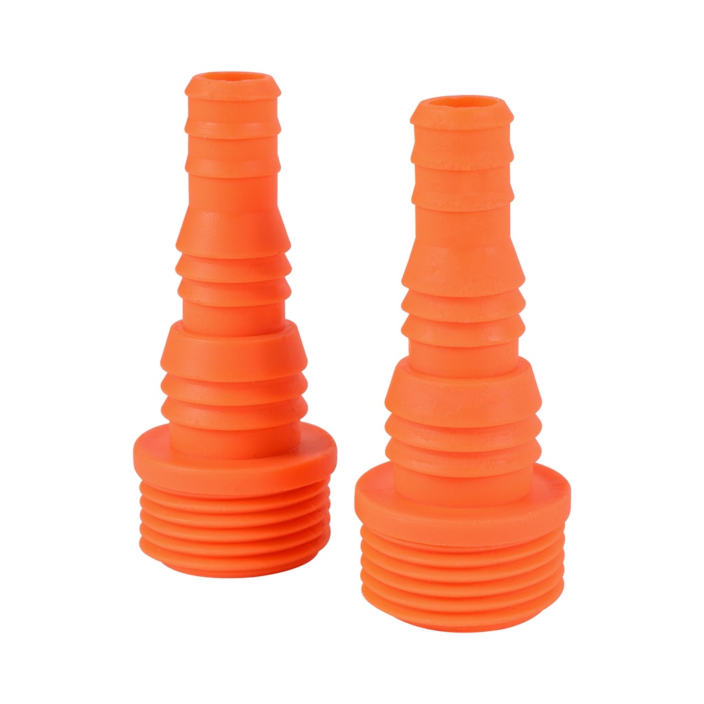 1/2 "5/8" 3/4" ท่อบาร์บเชื่อมต่อสวนรดน้ําชลประทานอุปกรณ์ท่อล้างรถ การมีเพศสัมพันธ์