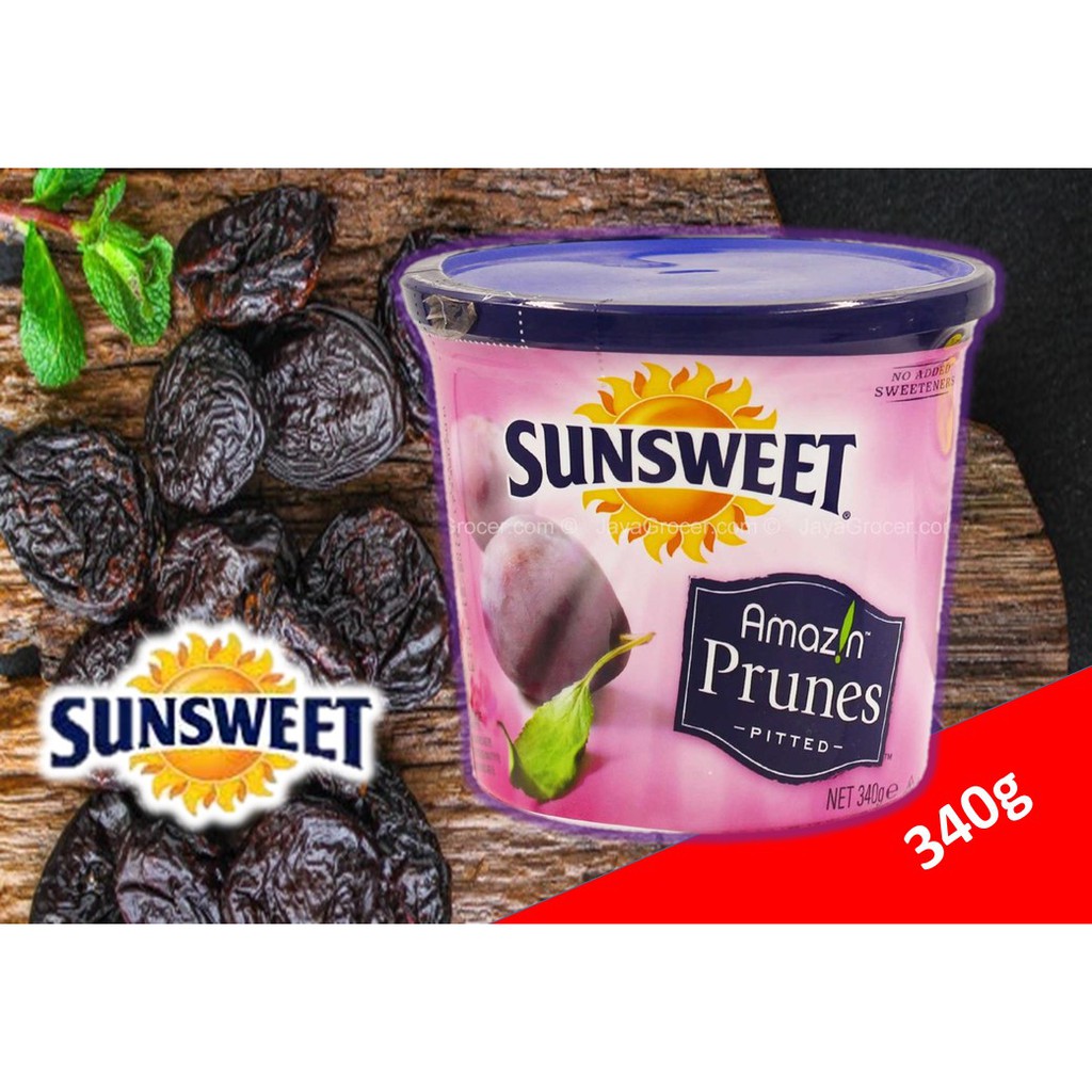 Sunsweet prune ลูกพรุน ซันสวีท 340g ของแท้จากอเมริกา