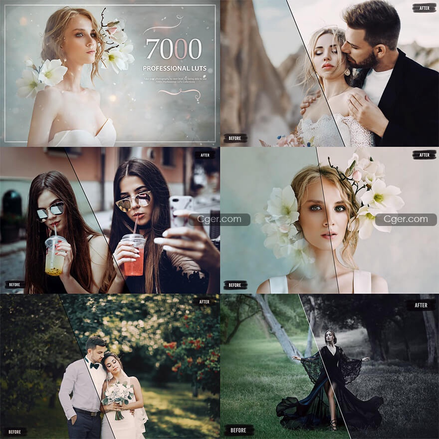 แฟลชไดร์ฟชุดปลั๊กอิน LUTs l รวมกว่า 7000+ รายการ
