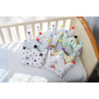 หมอนมงกุฎเด็ก การออกแบบที่หลากหลาย หมอนผ้าฝ้าย / Baby Crown Pillow Multiple Designs Cotton Pillows