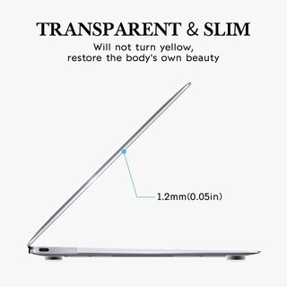 💻 เคสใส MacBook Air / Pro 13" 14" 15" 16" M2/M3/M4/M5 | พร้อมส่ง 🇹🇭