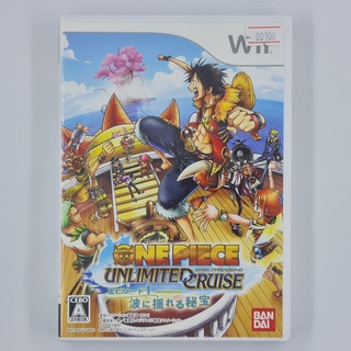 [00100] One Piece : Unlimited Cruise (JP)(WII)(USED) แผ่นเกมแท้ มือสอง !!