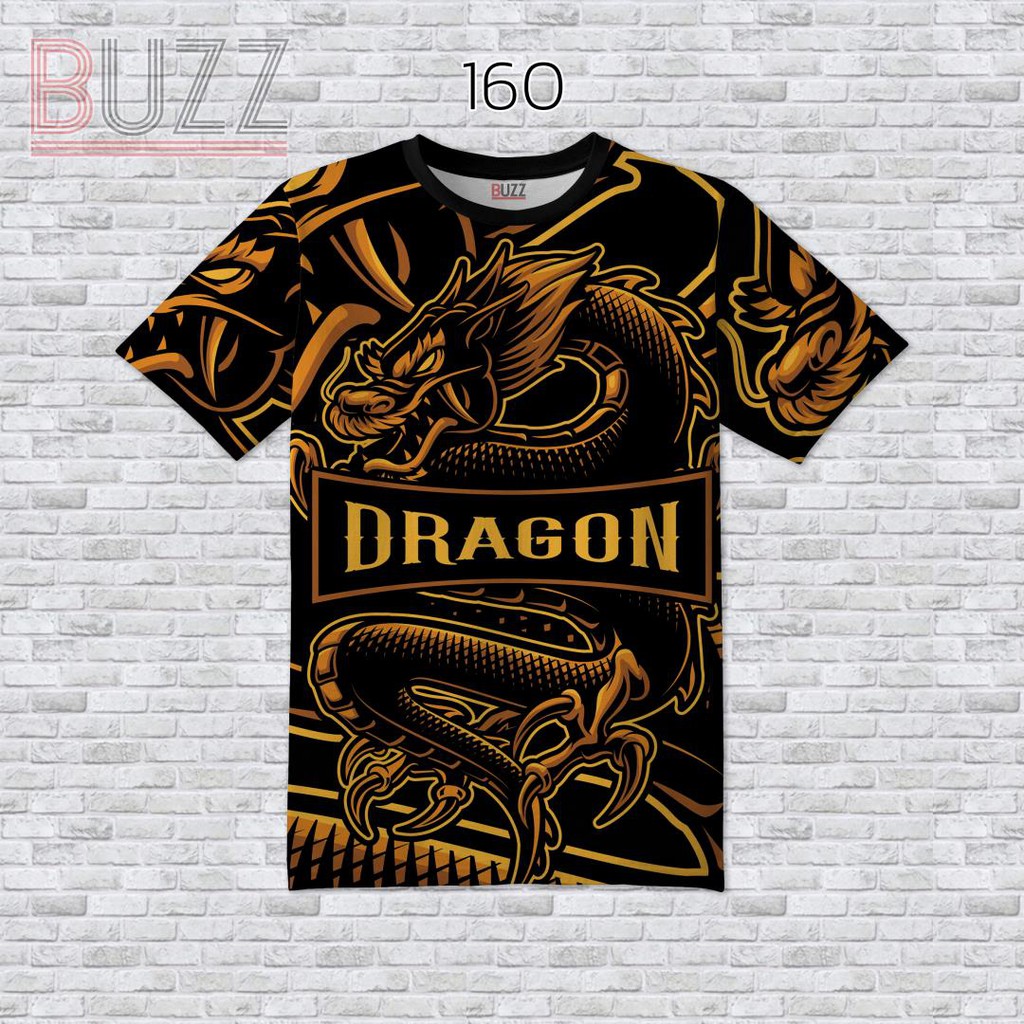 [S-4XL] เสื้อยืดแฟชั่น พิมพ์ลาย หน้า-หลัง ใส่ได้ทั้ง ชาย หญิง สาวอวบ อ้วน บิ๊กไซส์ BUZZ-160