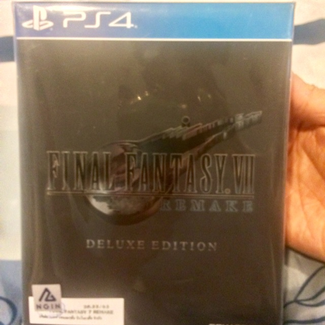 Final Fantasy VII Remake Deluxe Edition PS4 Z3 มือสองอายุ1วัน