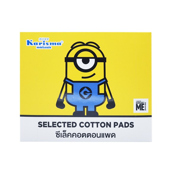 [Official Store] แคริสม่า สำลีซีเล็ค 90 แผ่น | Karisma Selected Cotton Pads 90 Sheet x 3 กล่อง