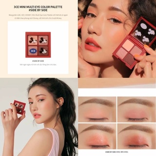 อายแชโดว์ 3CE x Disney Mini Eyeshadow Palette สี Side by Side