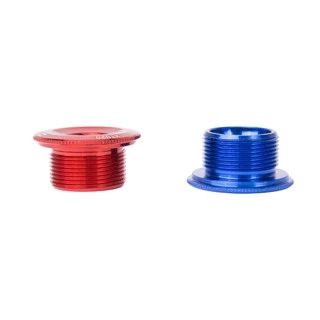 ZITTO สกรูปิดขาจานอลูมิเนียม CNC AL-7075 Crank Arm Bolt M20*10mm Crankset Screw for Shimano