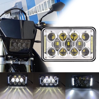 หลอดไฟหน้า led Hi-Lo Beam Halo DRL 4x6 นิ้วสําหรับ H onda XR650 XR250 XR400 S uzuki DRZ 6X4 นิ้ว 5D สําหรับ SUV.