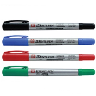 KTS (ศูนย์เครื่องเขียน) ปากกา Identi Pen Sakura 2 หัว สีน้ำเงิน เขียว ดำ แดง (เลือกสีได้)