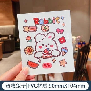 สติ๊กเกอร์ลายการ์ตูน สติ๊กเกอร์ติดขวดน้ำ สติ้กเกอร์ไดคัท ติดเคสโทรศัพท์ ไอแพด ไดอารี่ แก้วน้ำใช้งานง่ายลายน่ารัก Sticker