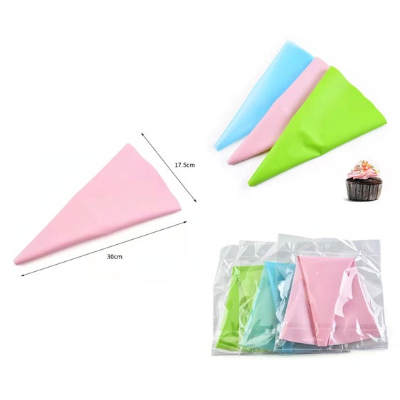 PASTRY BAG SILICONE TRIANGLE COLOR CUP0014 LISSE