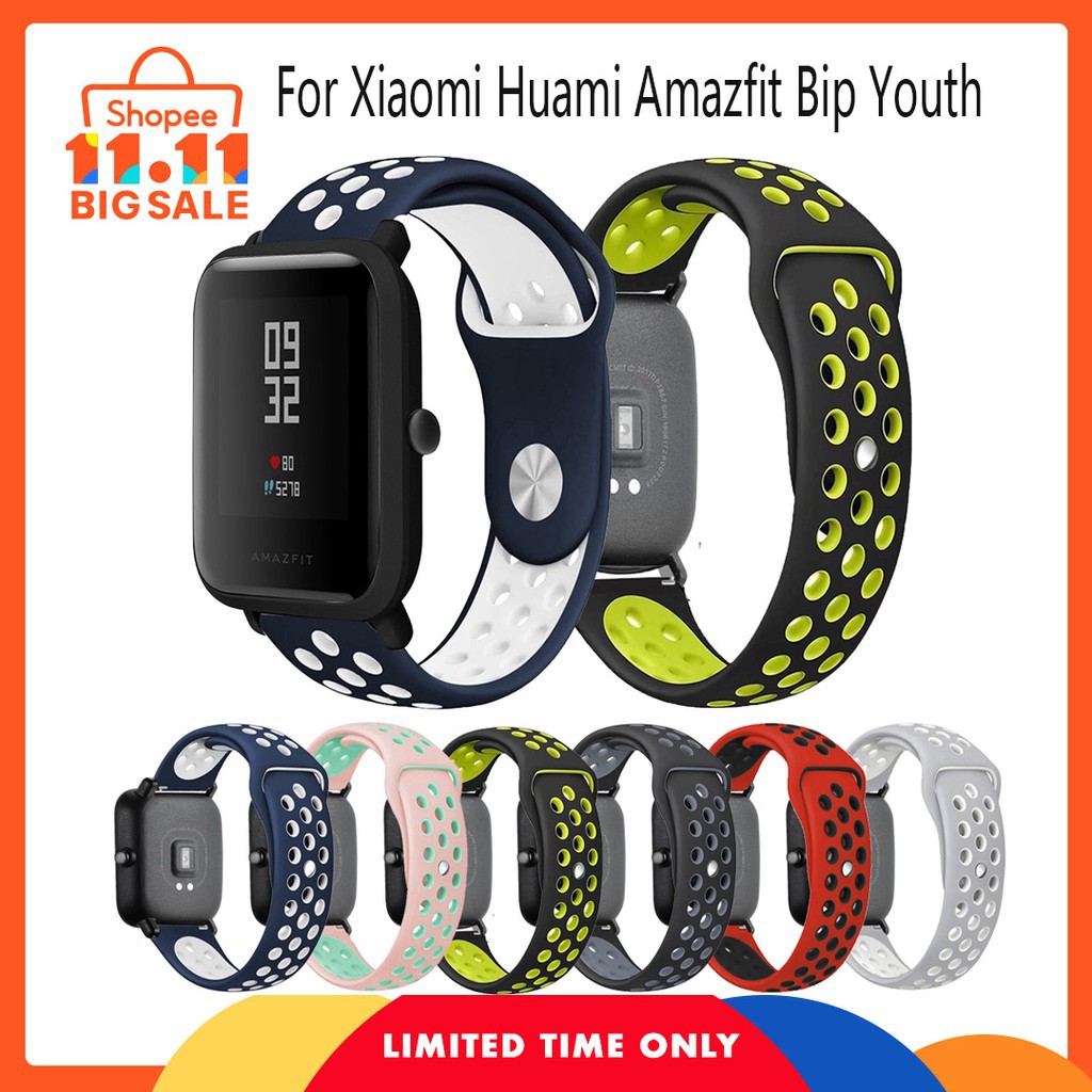 สายนาฬิกาข้อมือ สำหรับเปลี่ยน สำหรับ Xiaomi Huami Amazfit Bip Youth