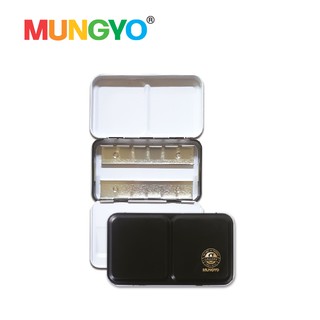 MUNGYO กล่องเหล็กใส่สีน้ำเค้ก (METAL CASE)