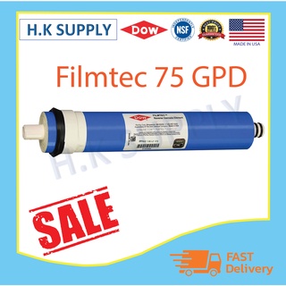 Filmtec USA ไส้กรองน้ำ ไส้กรองเมมเบรน RO เมมเบรน Membrane 75 GPD เครื่องกรองน้ำ ตู้น้ำหยอดเหรียญ