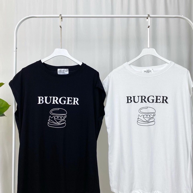 ✔️พร้อมส่ง✔️  เสื้อแขนกุดโอเวอไซส์ ทรงแขนล้ำ ใส่สบาย cotton100% ราคา ถูกที่สุด ดีลบีเคเค แกลเลอรีภาพที่ 3