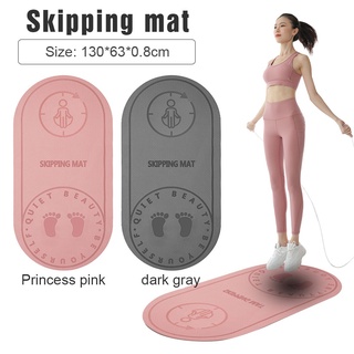 เสื่อกระโดดเชือก เสื่อโยคะกันเสียง เสื่อโยคะ TPE เสื่อกันลื่น Non-Slip Mat หนา6 มม. และ 8 มม. อุปกรณ์ฟิตเนส ออกกำลังกา