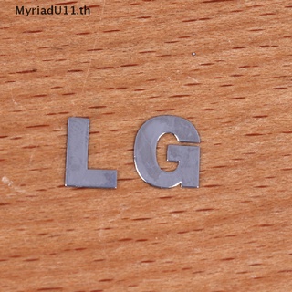 Myriadu สติกเกอร์โลโก้ LG โลหะ สําหรับติดตกแต่งตู้เย็น เครื่องซักผ้า