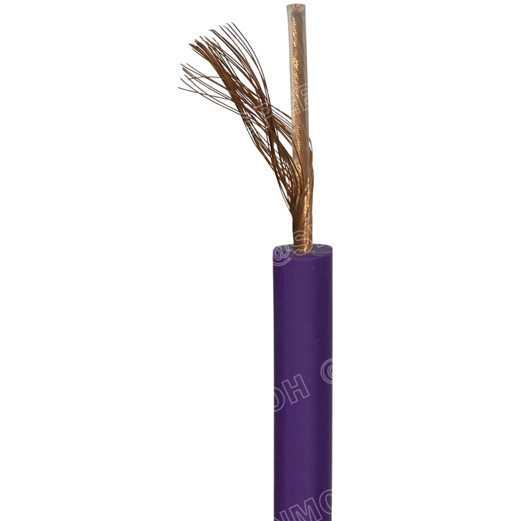 [ 2 เมตร ] JSL-085 ม่วง Purple สายไมค์โมโน 6mm Mono Microphone Cable รุ่น JSL-085 Mono Cable Unbalance สายไมค์โครโฟนไ...
