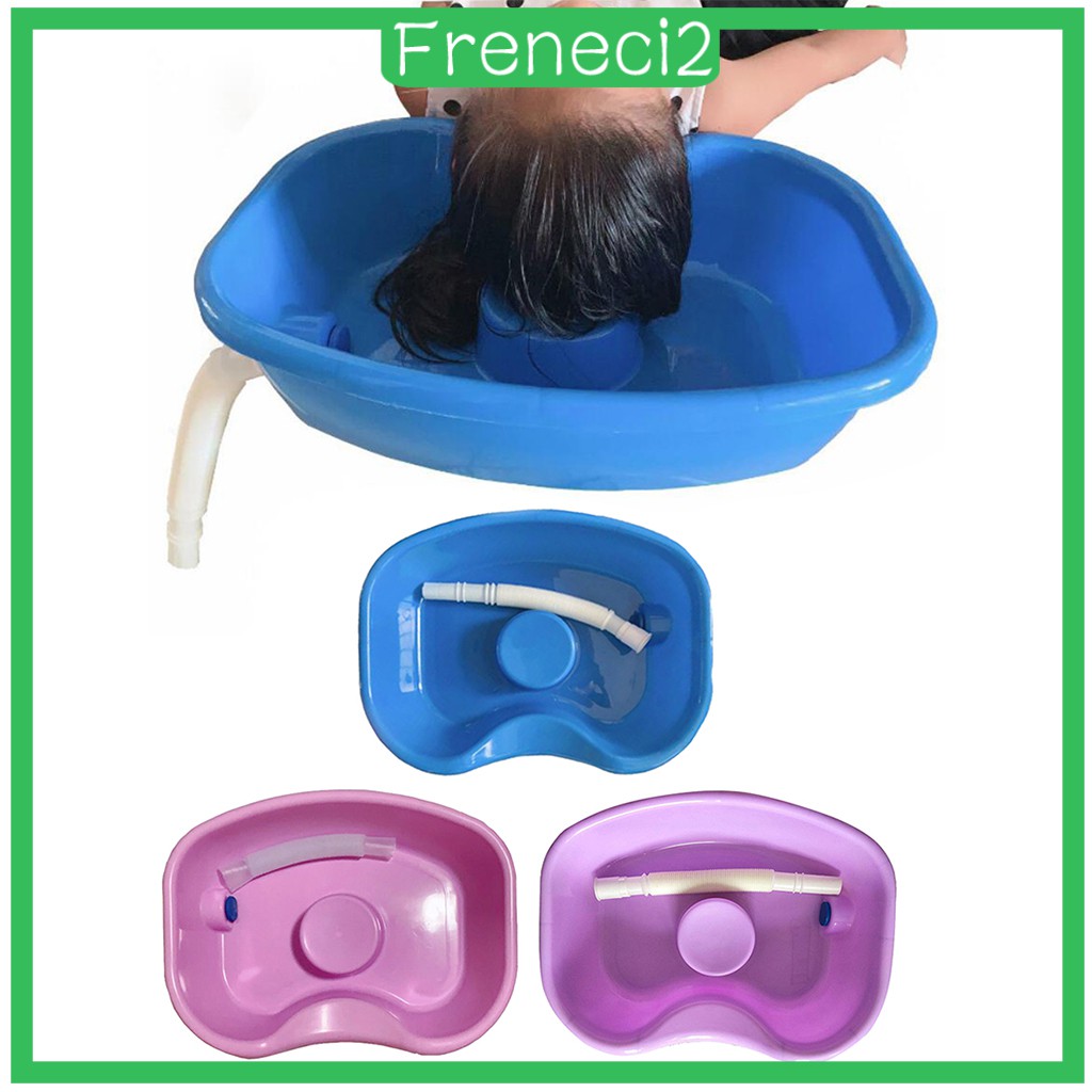 FRENECI2] Hair Washing Basin Tray Shampoo Basin Bowl for Home with with  Drain Hose for Kids Elderly Barber Salon C8Yc | Shopee Thailand