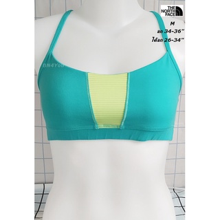 The North Face Sport Bra-สีเขียว ไซส์ M 34-36" (สภาพใหม่ งานตำหนิ)