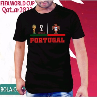 คอลูกเรือเสื้อยืดลําลอง พิมพ์ลาย FIFA WOLRD CUP QATAR 2022 Ortu สําหรับผู้ชาย S-5XL