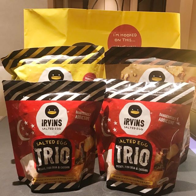 ***ของแท้💯จากสิงคโปร์*** พร้อมส่ง Irvins ขนมชื่อดังมี 3 แบบ