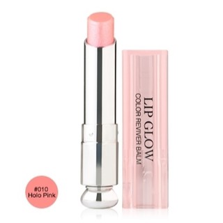 Dior Addict Lip Glow Backstage Pros Color Reviver Balm SPF10 ปกติ 3.5 g #010 Holo Pink