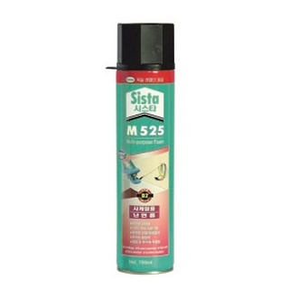 🔥ยอดนิยม!! พียูโฟมสารพัดประโยชน์ SISTA M525 2201070 750 ml ขาว 🚚พิเศษ!!✅