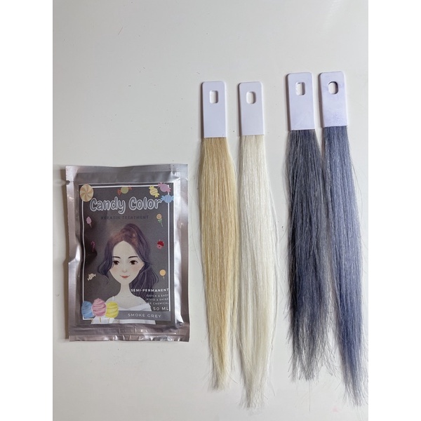 ทรีทเม้นท์เปลี่ยนสีผม SMOKE GREY-CANDY COLOR KERATIN TREATMENT (แคนดี้คัลเลอร์เคราตินทรีทเม้นท์)